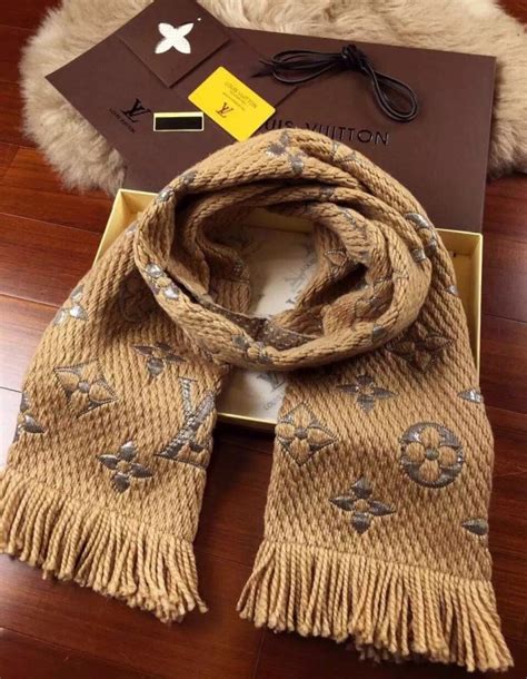 louis vuitton logomania scarf replica